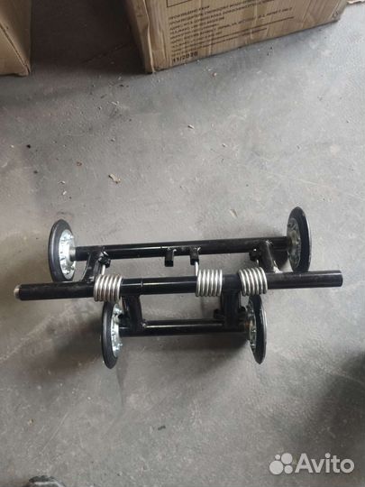 Каток тележка для мотобуксировщика