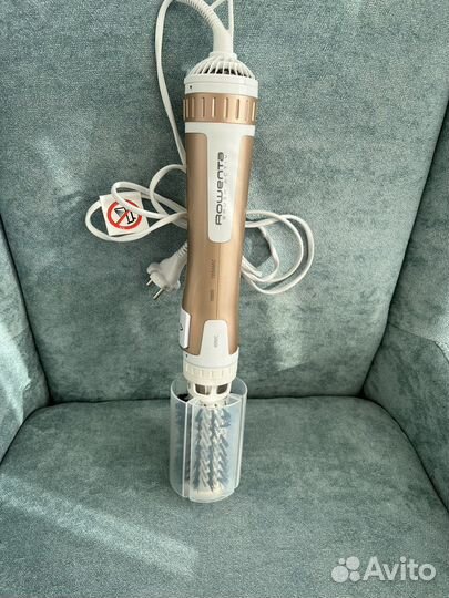 Фен щетка вращающаяся rowenta