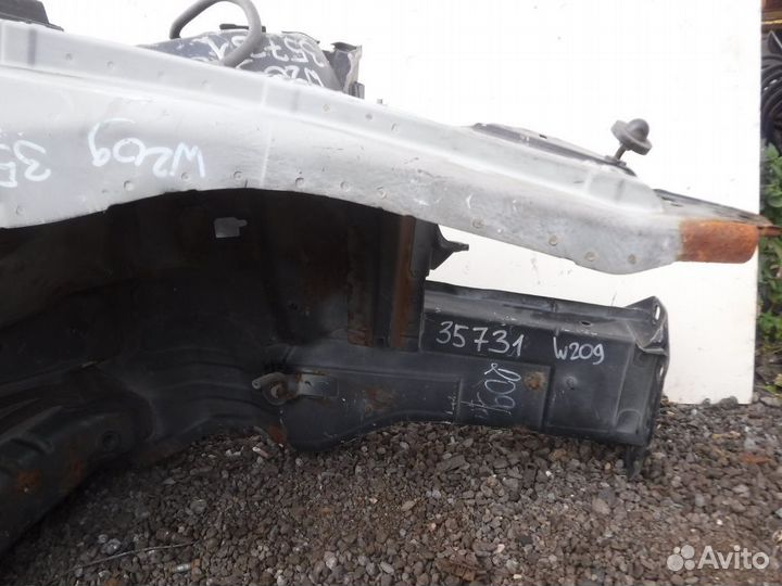 Лонжерон передний правый