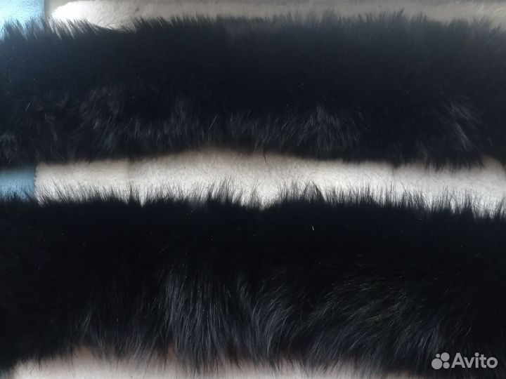 Воротник натуральный мех песец
