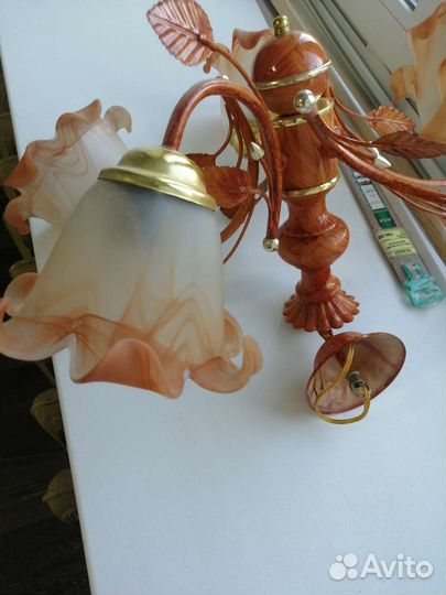 Люстра потолочная бу