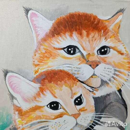 Картина акрилом 