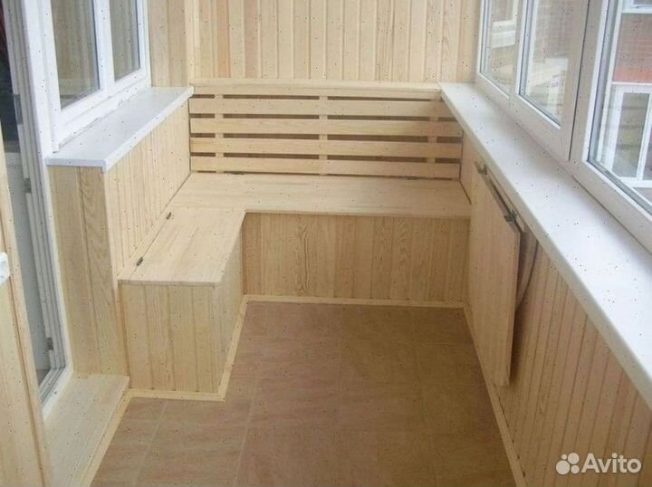 Лоджия 6м под ключ
