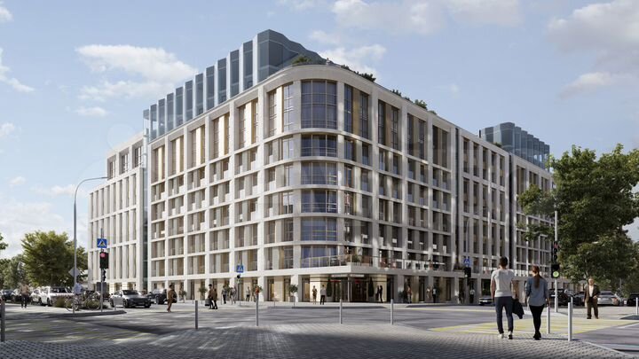 3-к. квартира, 84,1 м², 6/9 эт.