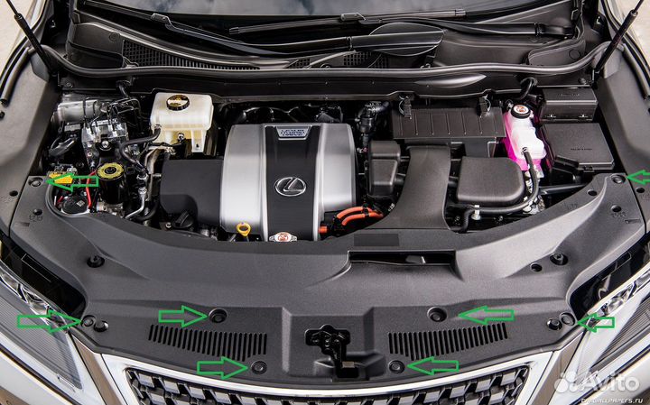 Клипса крепления накладки Lexus Новая 90467-07217