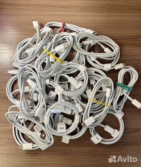 Кабель для зарядки iPhone lightning - type-c ориги