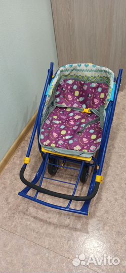 Санки на колесах