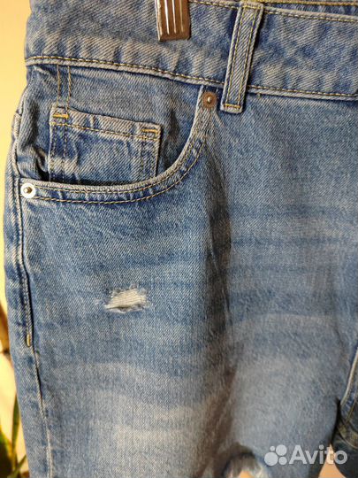 Шорты джинсовые женские, р 48