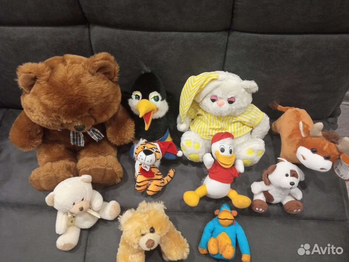 Мягкие игрушки пакетом
