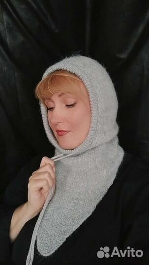 Капор капюшон из пуха норки