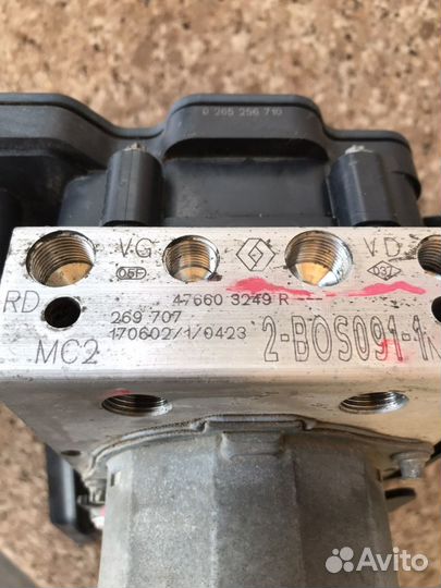 Блок abs LADA Xray Renault Logan