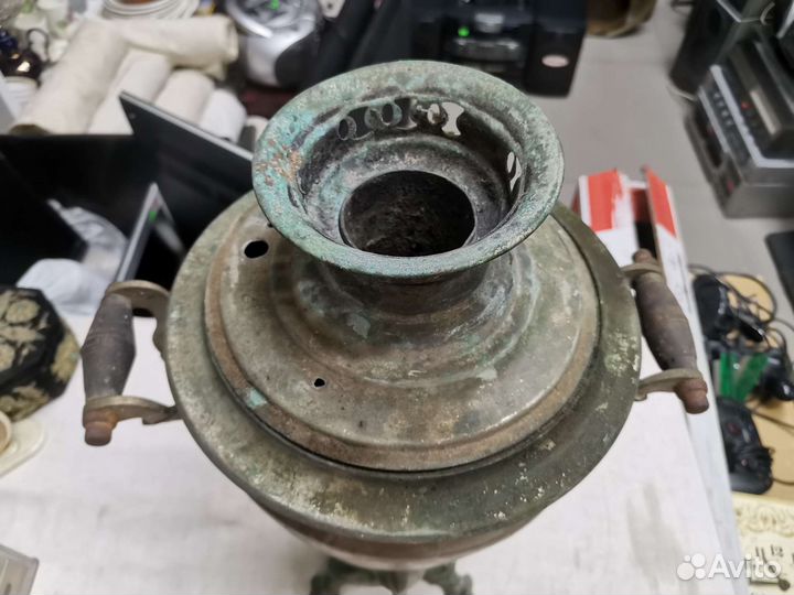 Самовар Царский угольный Рюмка 3,5 литра (Ч)