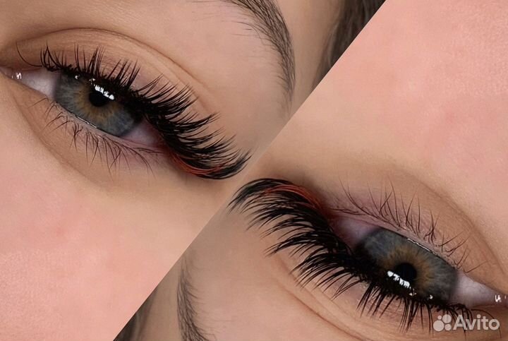 Наращивание ресниц Брови