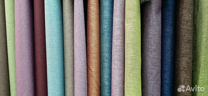 Шторы готовые, блэк-аут лён