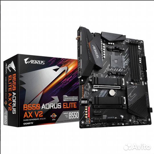 AMD Ryzen 5 5600X на Gigabyte B550 Aorus Elite AX