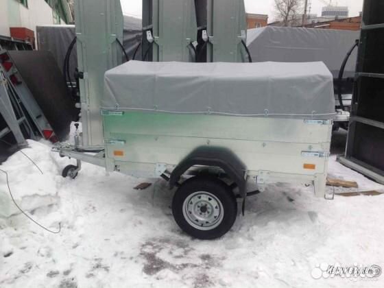 Прицеп сст 71-32-03 с откидным тентом 300мм