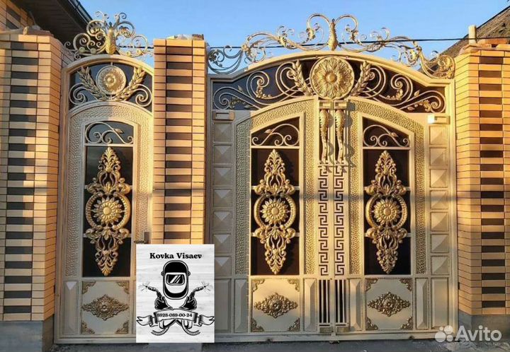 Кованные ворота