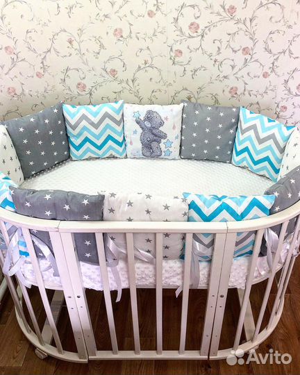 Бронь Новые бортики в кроватку