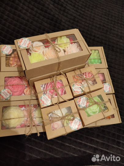 Мыло ручной работы набор