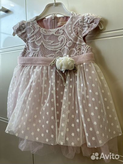Платье для девочки 80-86