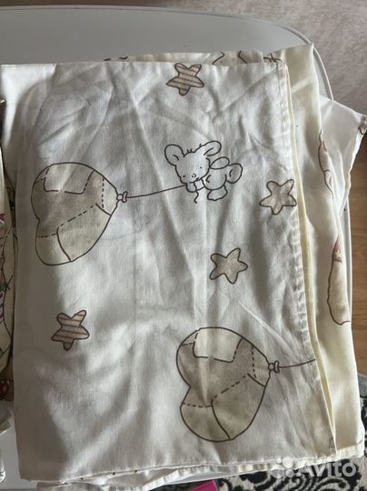 Детское постельное белье в детскую кроватку