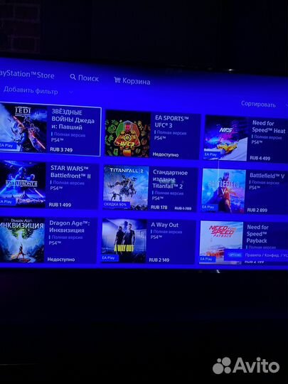 Sony PS4 Fat+50 игр