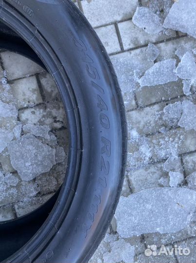 Pirelli P Zero 275/45 R21 и 315/40 R21