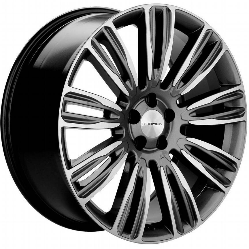 Диски Khomen KHW2004 8.5x20 5x120 ET45 D72.6 Gray-FP
