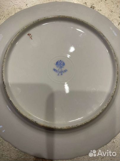 Фарфоровые тарелки, Кузнецов