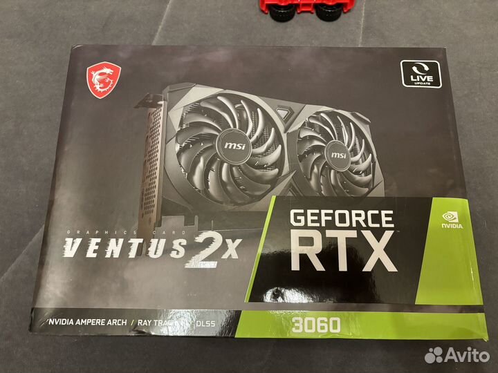 Новая видеокарта GeForce RTX 3060 ventus 2X 12G