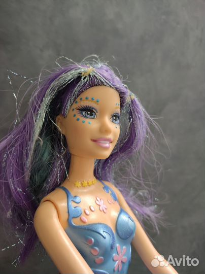 Кукла барби barbie фэритопия русалка меняет цвет