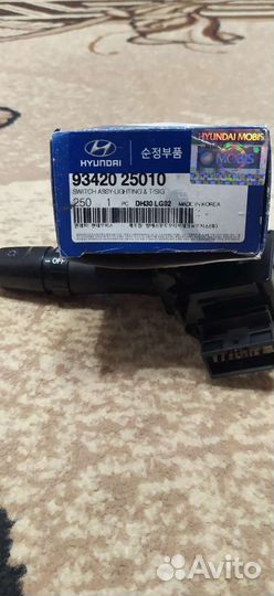 Переключатель поворотов Хундай accent