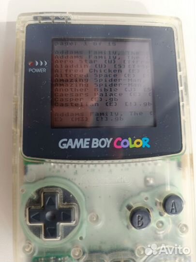 Картридж для Nintendo Game boy, GB color