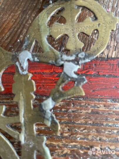 Лампада из латуни