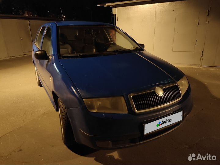 Skoda Fabia 1.4 МТ, 2002, 150 000 км