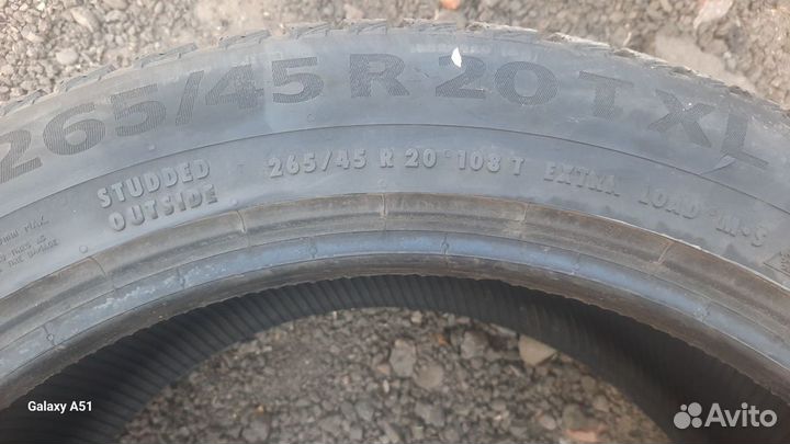 Continental ContiCrossContact LX20 265/45 R20 204S