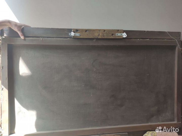 Старинная картина маслом