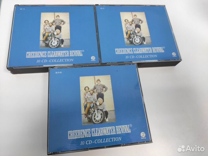 Фирменные компакт диски (10 CD) Creedence