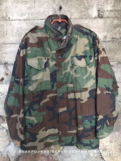 Куртка M65 Field Coat Woodland SL, 1982, США