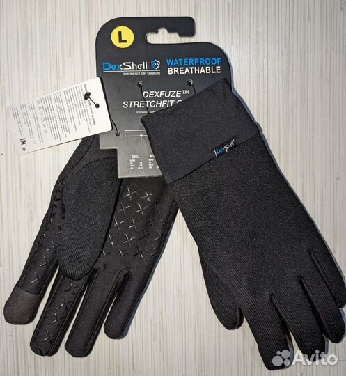 Перчатки DexShell Strechfit Gloves (L). Новые