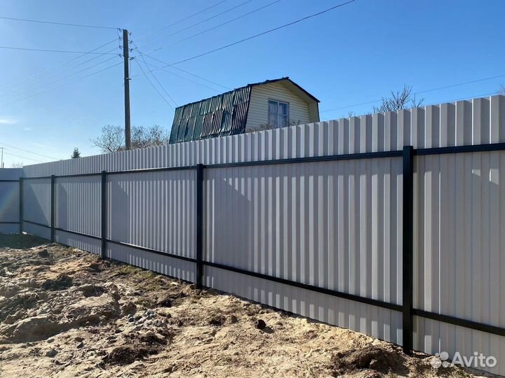 Забор под ключ