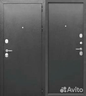 Двери входные металлические с обоих сторон