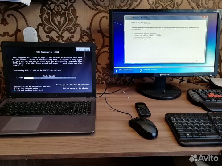 Установка Windows, ремонт компьютеров и ноутбуков