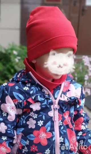 Комплект шапка и снуд 48-50