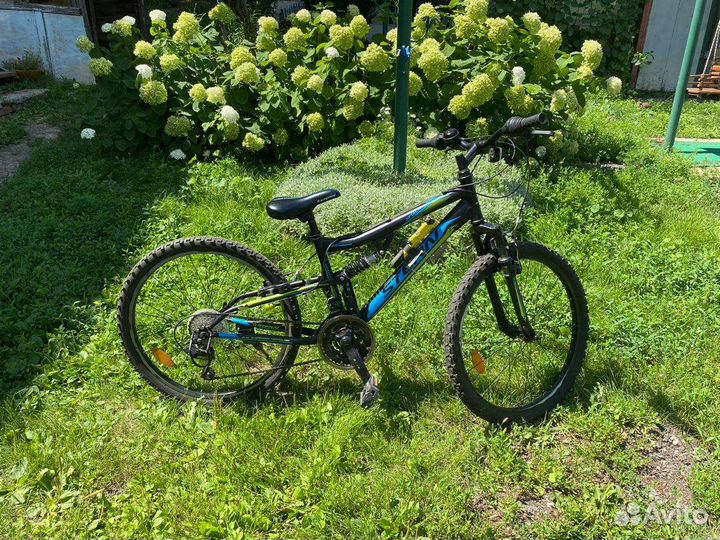 Велосипед горный двухподвпсной stern 24 б/у