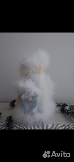 Снегурочка интерьерная кукла