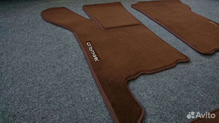Автоковрики для ваз 2108, коричневые