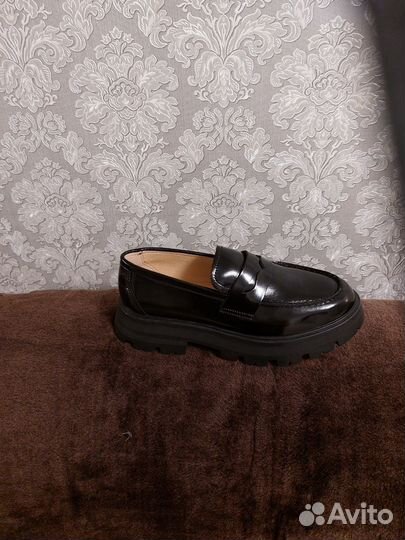 Лоферы женские 38 размер натуральная кожа