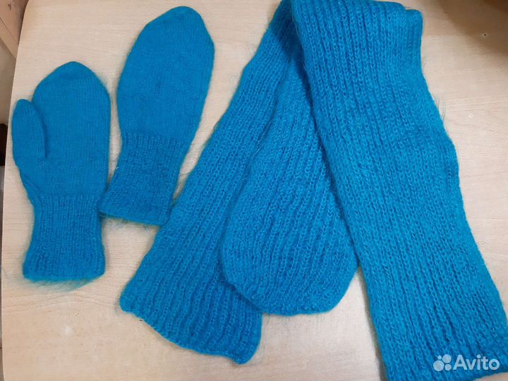 Шарф и варежки