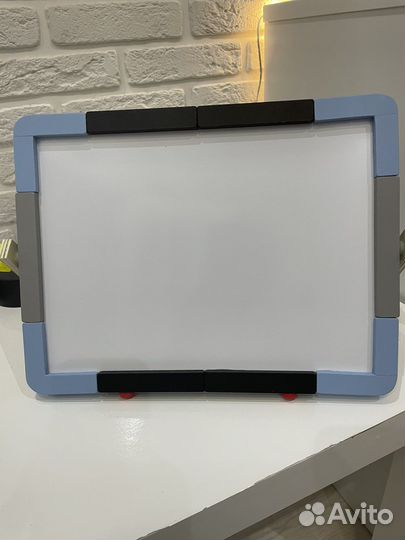 Доска мольберт магниты рисование двусторонняя